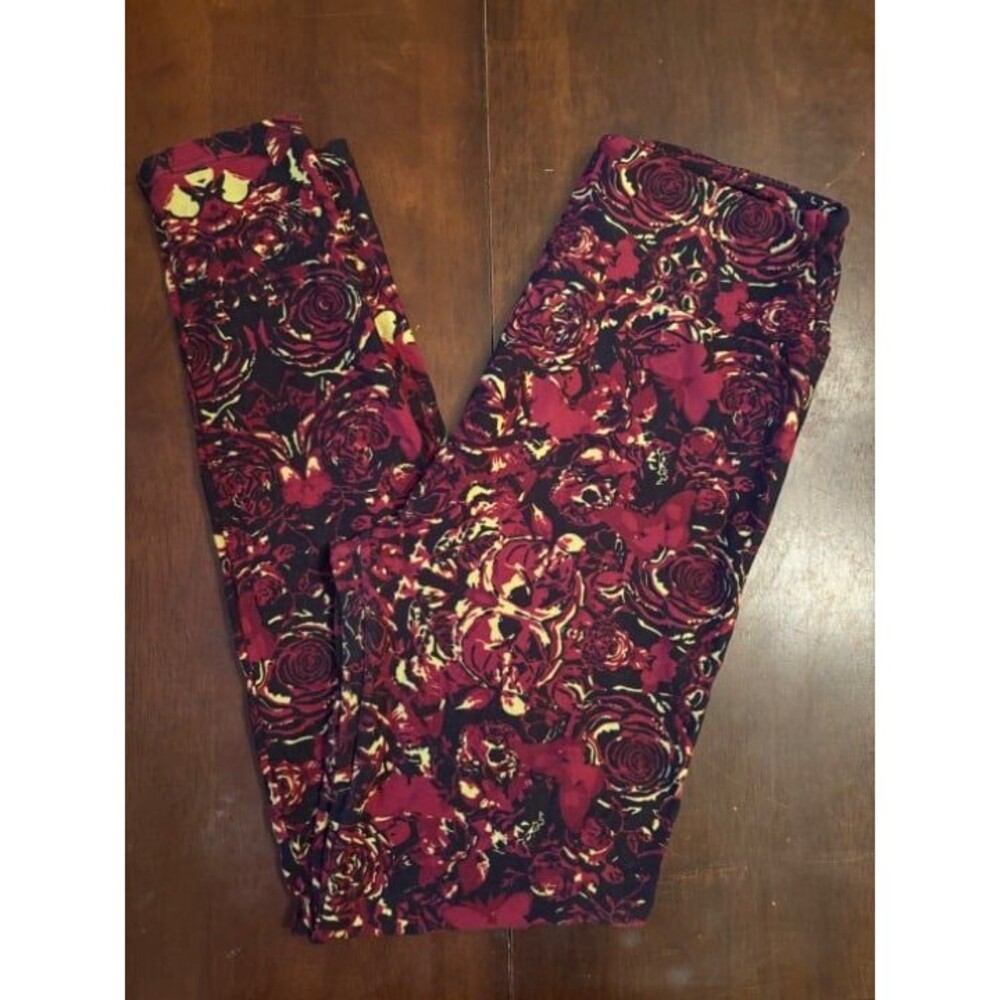 LuLaRoe leggings os high waisted yoga band hard to find vintage classic stretchy